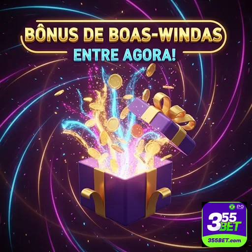 Imagem promovendo bônus no site 355bet, destaque para ofertas especiais e vantagens para novos usuários.