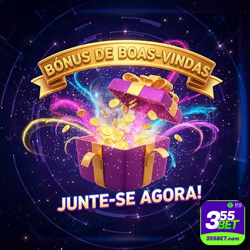 Imagem promocional da 355bet destacando bônus, relacionada ao site 355bet para apostas esportivas e jogos de azar